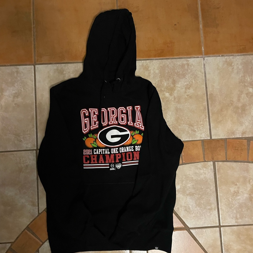 Size small Georgia orange bowl hoodie